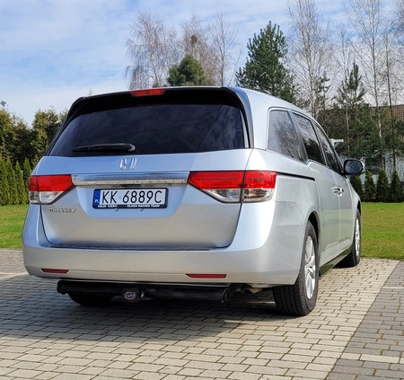 Honda Odyssey cena 81900 przebieg: 147000, rok produkcji 2014 z Kraków małe 436